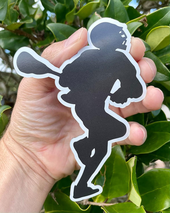 Lacrosse Player Magnet - LAX Sport Magnet